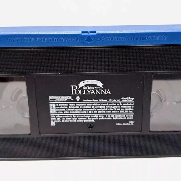 Disney POLYANNA VHS Video Tape in Clamshell Case Vault Disney Collection - Picture 7 of 7